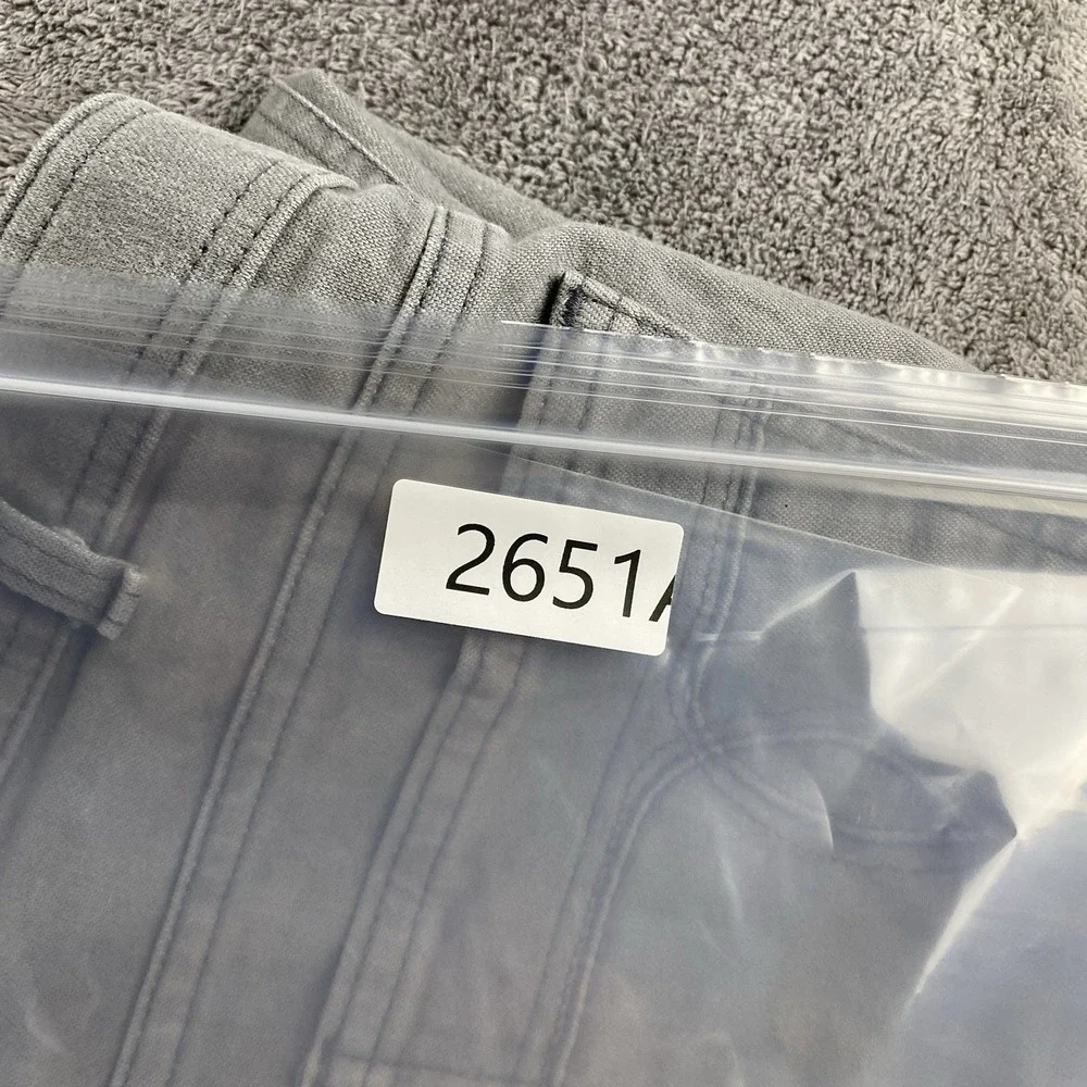 Levis With A Skosh More Room Made In USA Jeans Mens 40x28.5 High Rise Gray‎ VTG